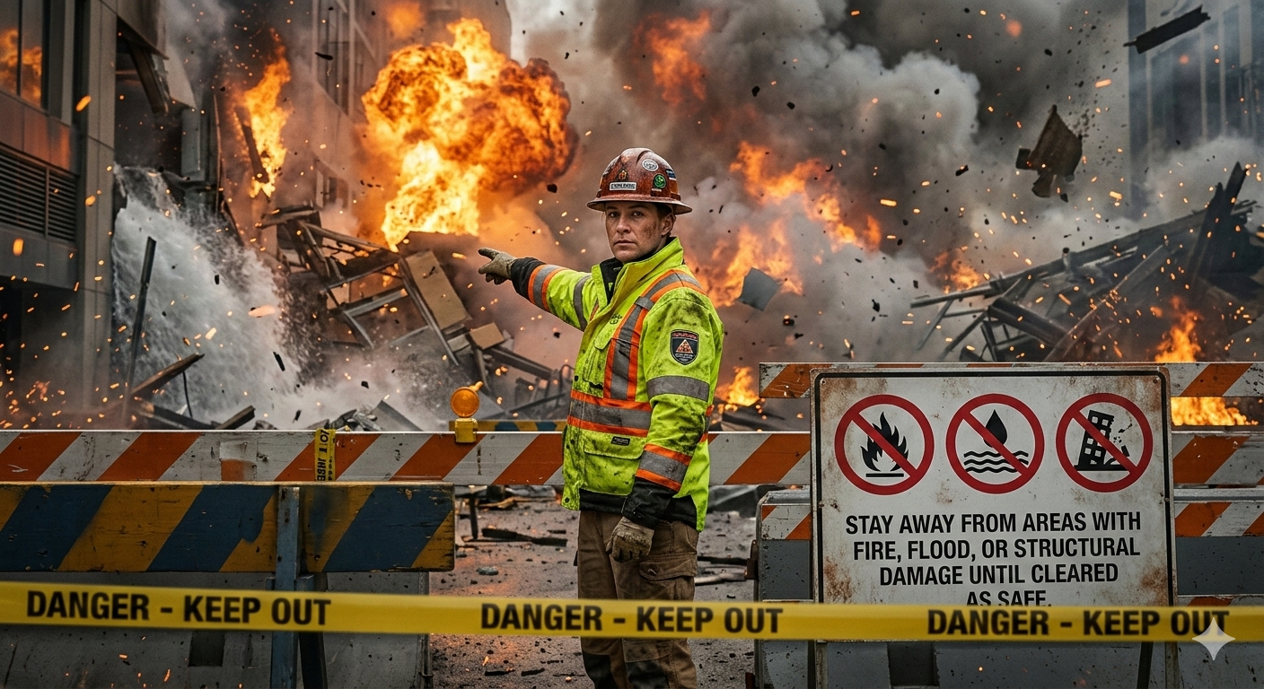 Safety rule illustration